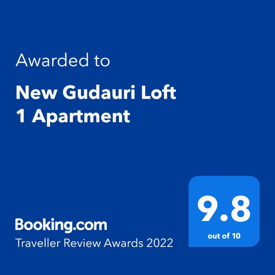 New Gudauri Loft 1 Apartment Luaran gambar